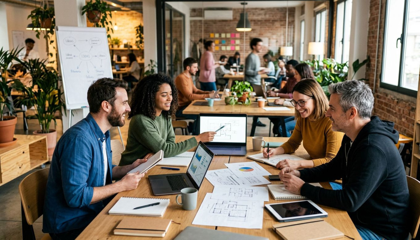 Comment un espace de coworking stimule-t-il l'innovation et la collaboration ?